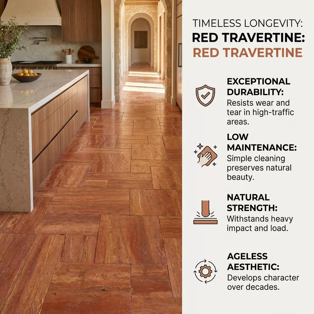Premium Red Travertine Natural Stone Suppliers and Factory in China