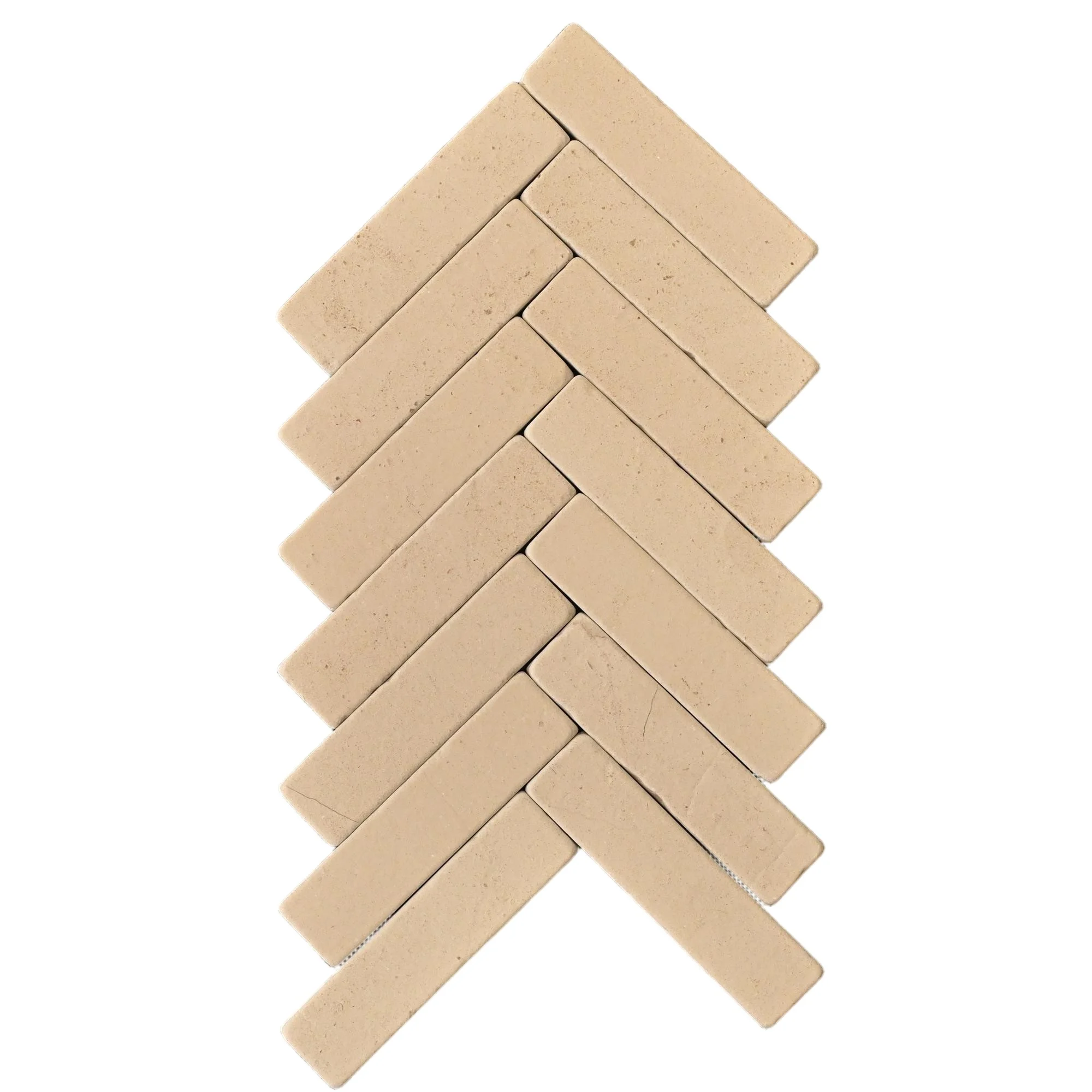 Tumbled Kuli Yellow Stripes Brick