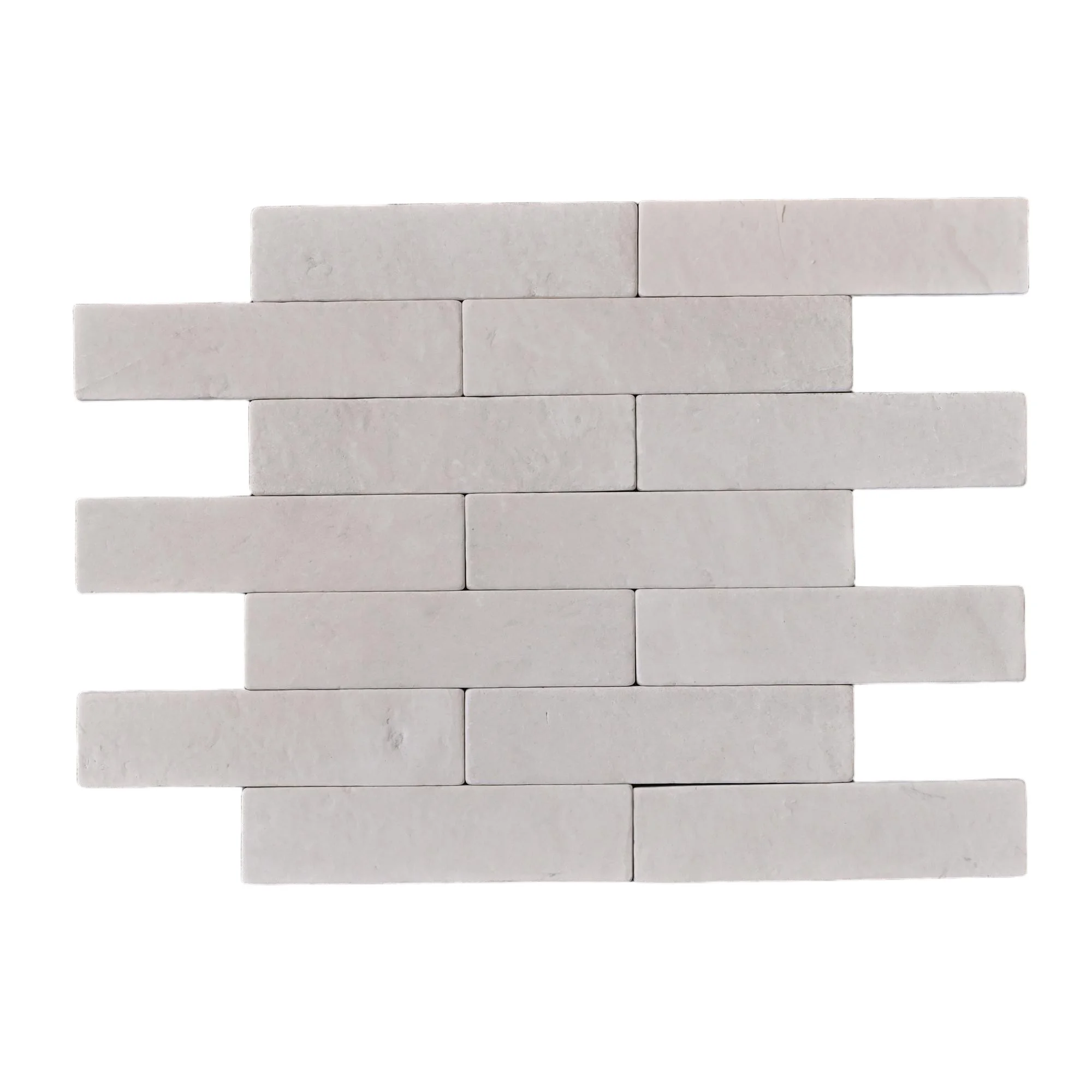 Tumbled White Sandstone Bricks